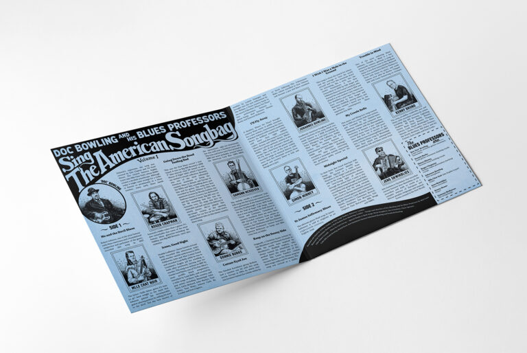 The American Songbag — gatefold sleeve