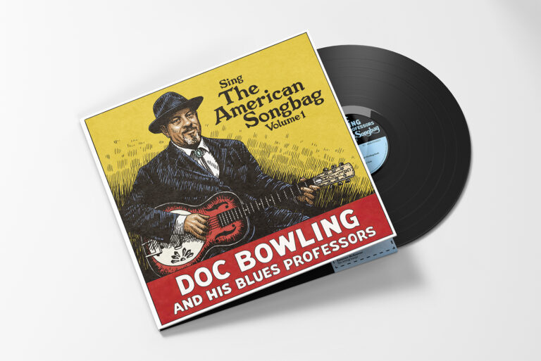 The American Songbag — vinyl LP and sleeve
